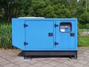 Genset warna biru