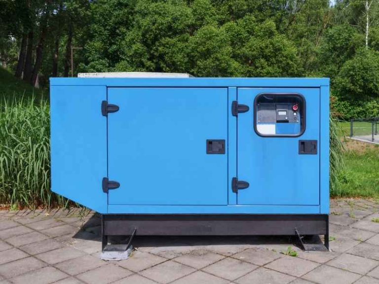 Genset warna biru