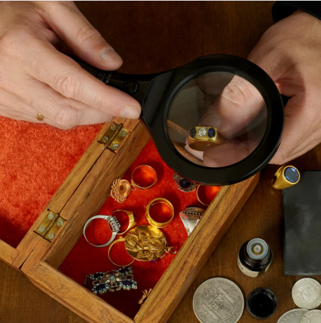 Contoh pemeriksaan barang di pegadaian